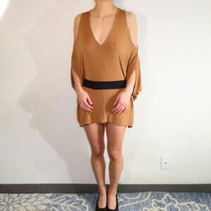 Bebe Women's Brown Shirt